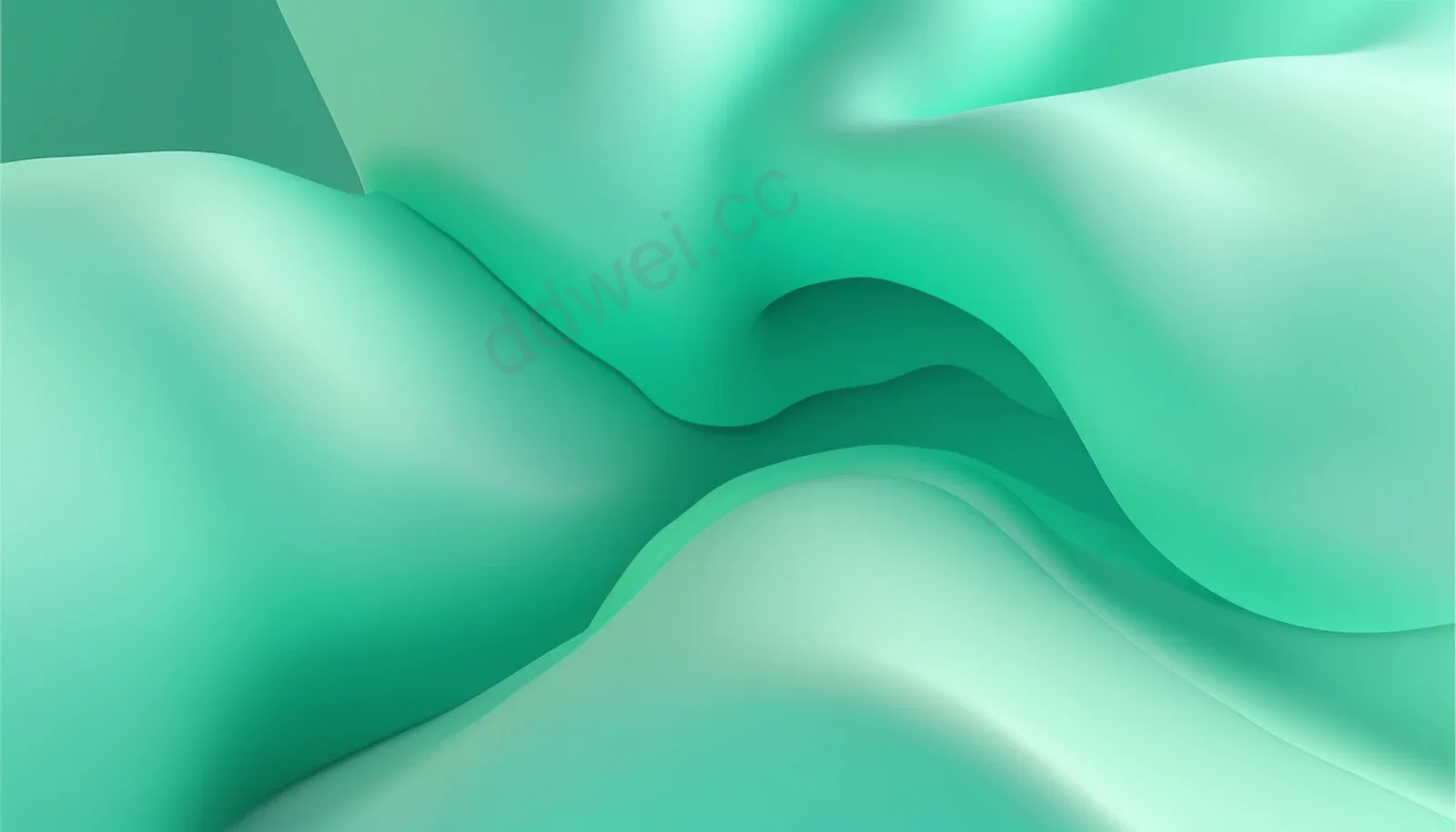 Teal and Mint Green Gradient Fluid Minimalist Business Background