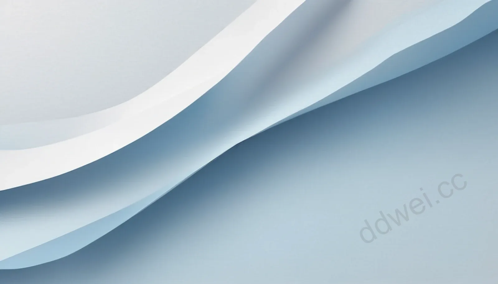 Blue and White Paper Texture Folded Line Minimalist Business Background