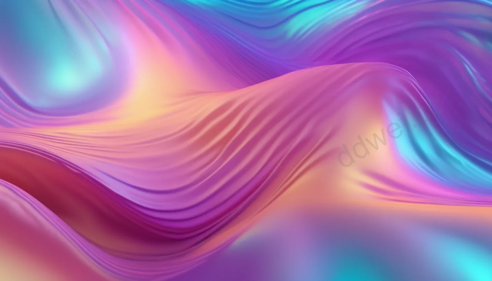 Cyan and Purple Holographic Ripple Futuristic Business Background