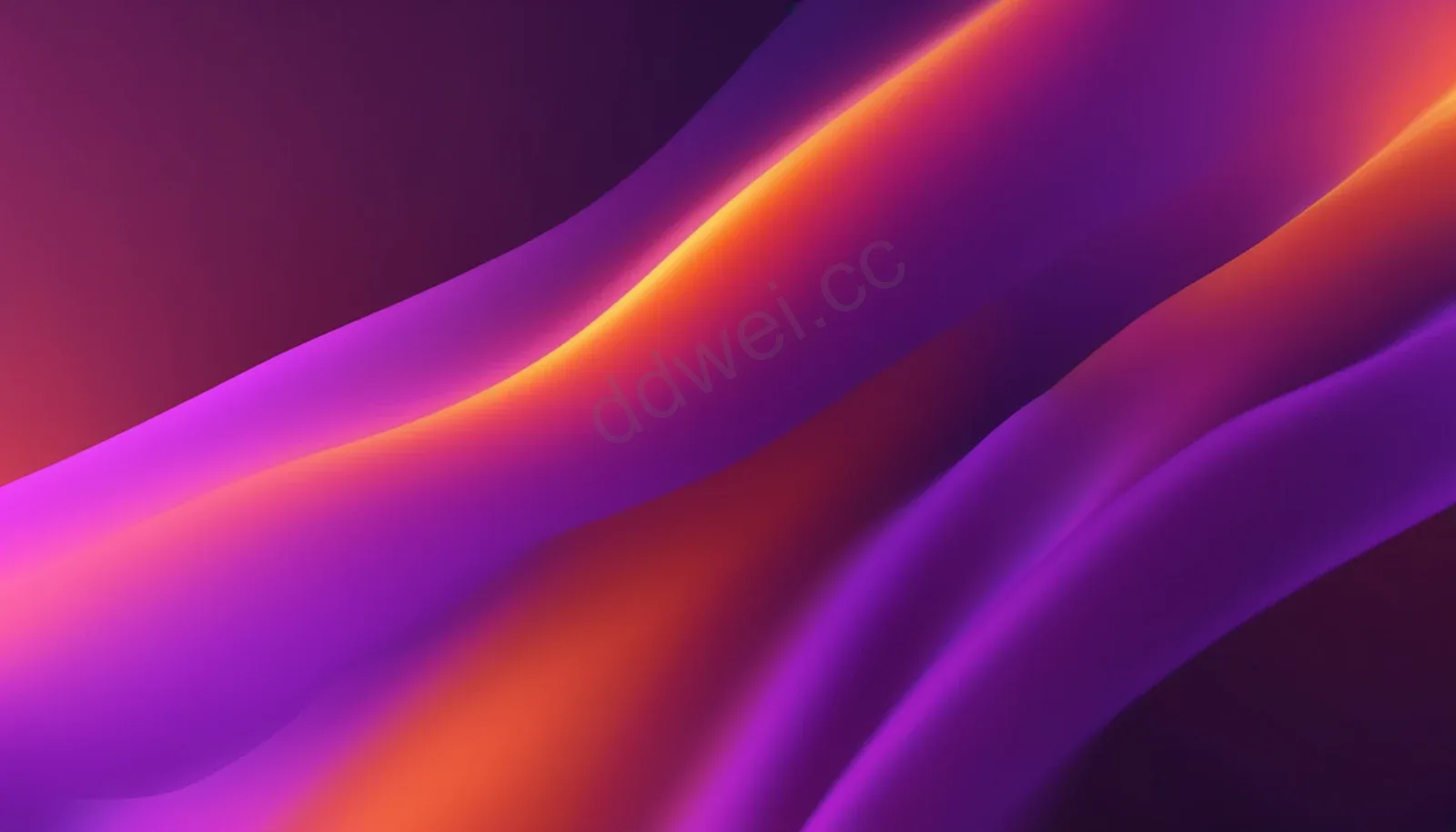 Purple and Warm Orange Dual Color Gradient Modern Business Background
