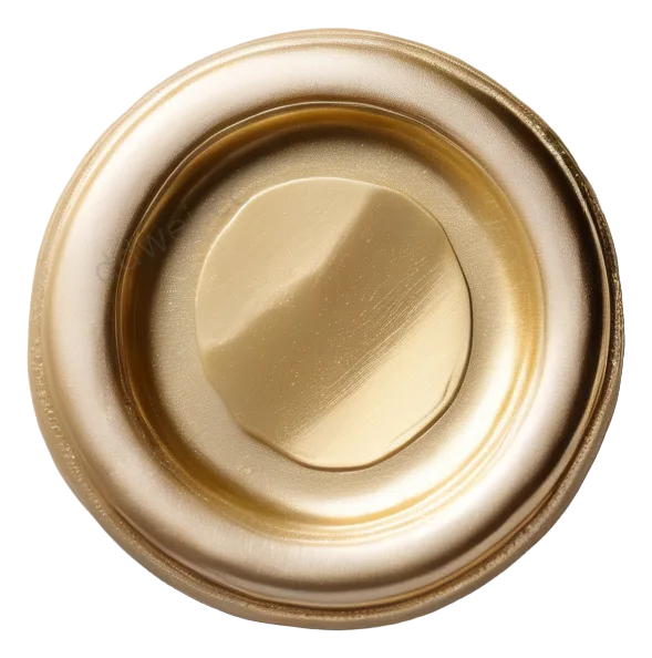 Champagne Gold Pearlescent Wax Seal Stamp Decor