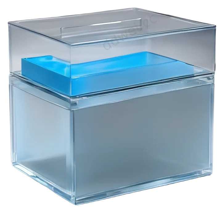 High Transparency Acrylic Organizer Box Modern Beauty Storage