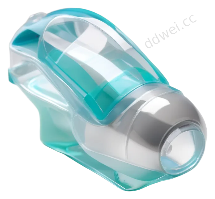 Mint Blue Transparent Shell Correction Tape Asset