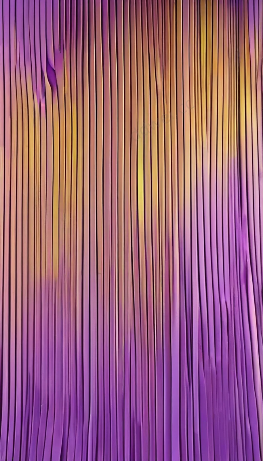 Lavender Purple Yellow Enamel Wavy Geometric Poster Background