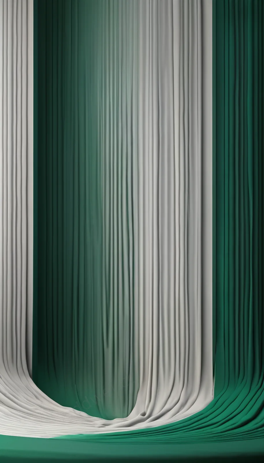 Emerald Dark Green Velvet Layered Geometric Vintage Background