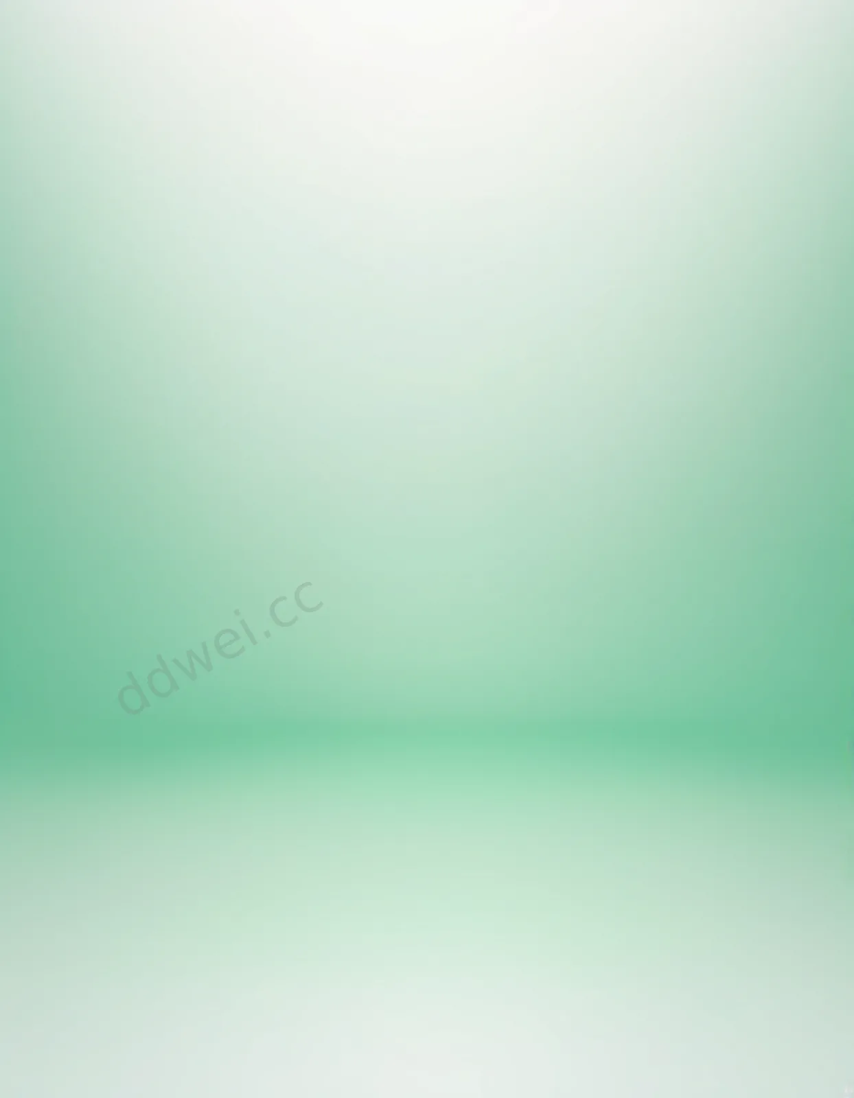 Fresh Mint Green and White Blurred Gradient Mesh Background
