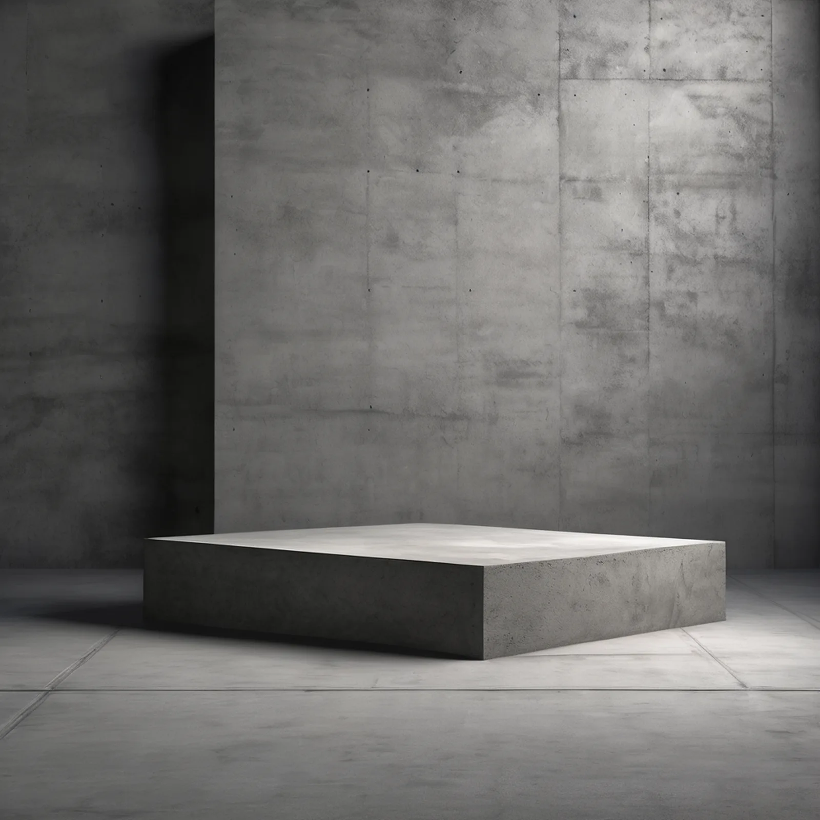 Industrial Grey Concrete Texture Food Right Negative Space Background