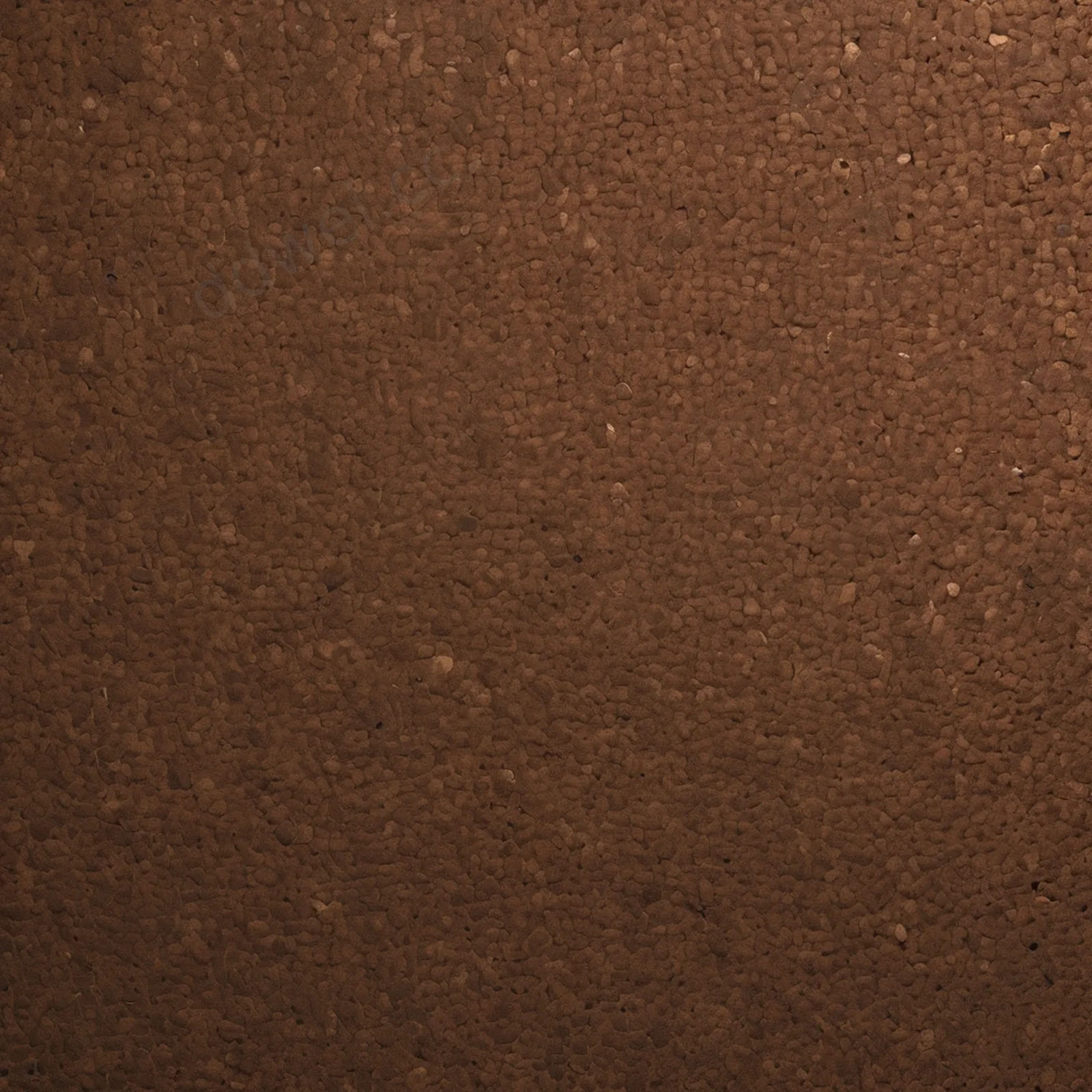 Dark Brown Cork Material Mat Texture Background with Right Side Negative Space in Moody Lighting