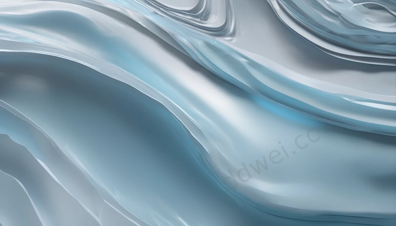 Ice Blue-Grey Matte Resin Minimalist Business PPT Background