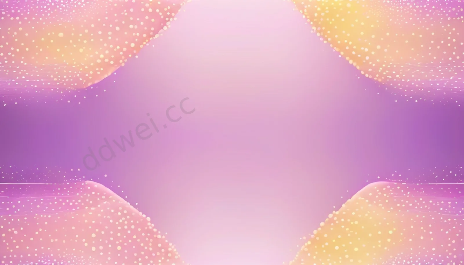 Macaron Purple and Yellow Dots and Lines Knowledge Sharing Background