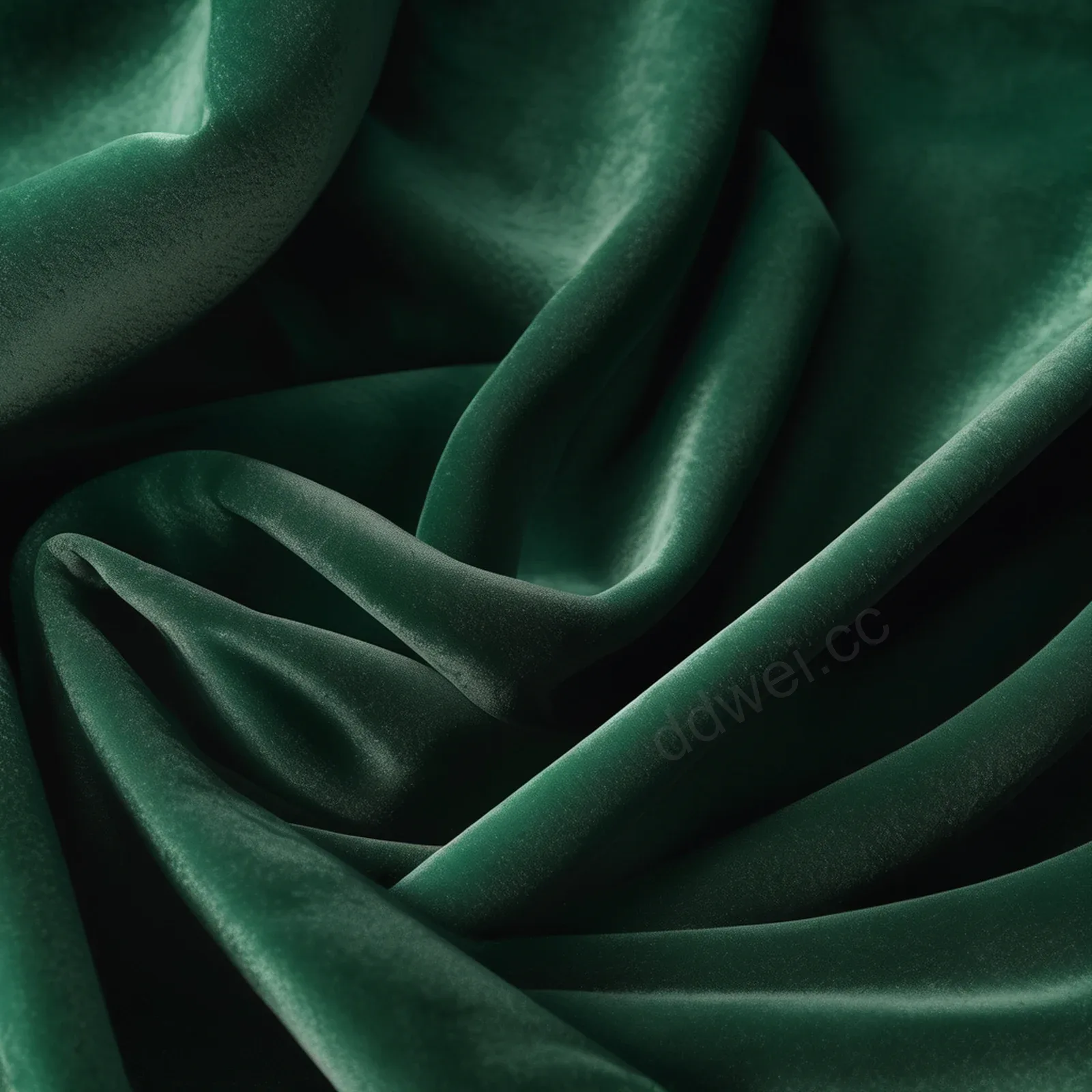 Deep Emerald Green Velvet Dark Luxury Display Background