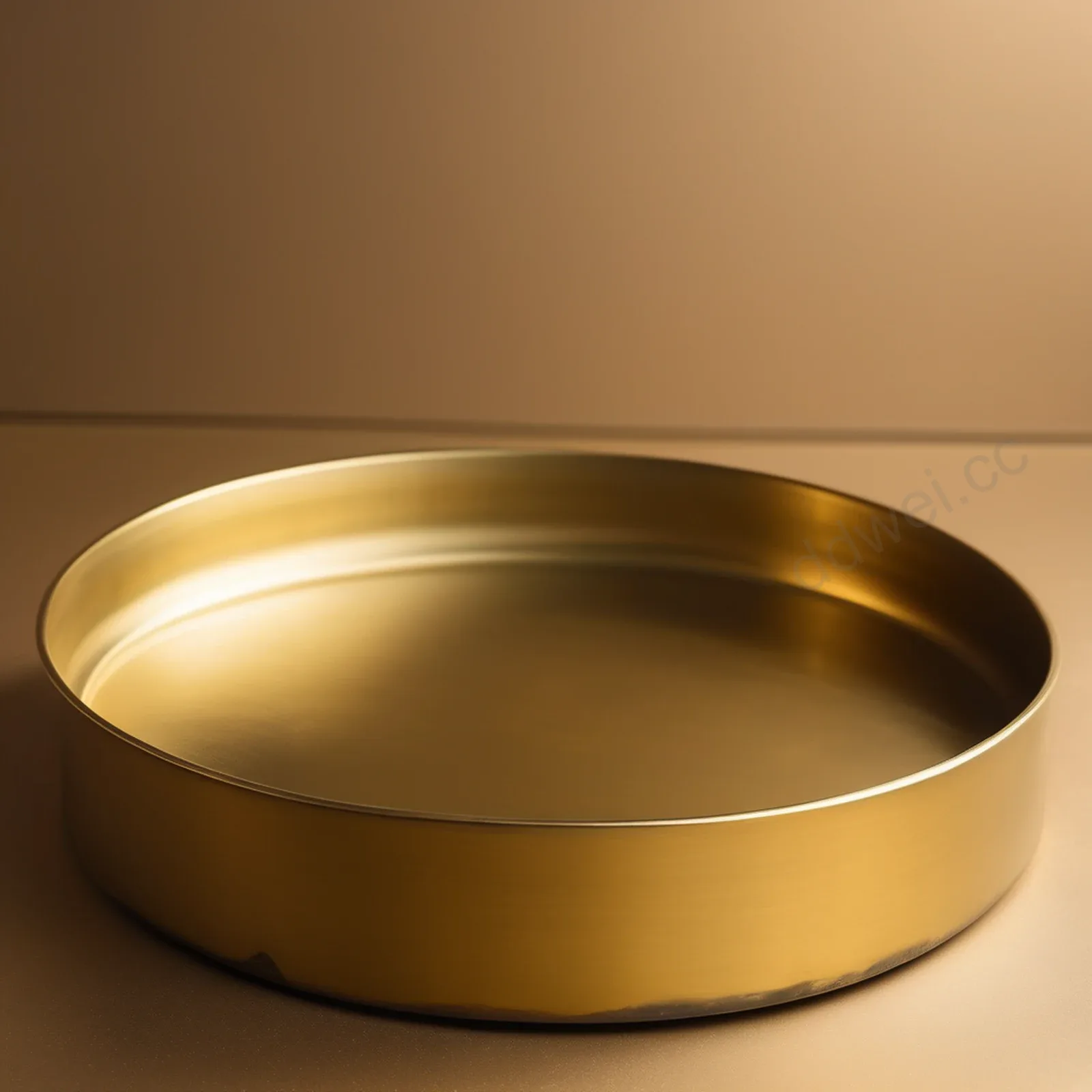 Brushed Brass Metal Texture Light Luxury Display Background